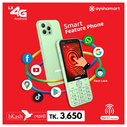 Linnex LX 4G Smart Feature Phone